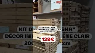 Miniature : ARRIVAGES spécialement rangement : le dressing ISHA à 139€ - Brico Dépôt