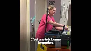 Miniature : Sabrina, Technicienne de surface chez EpiCura