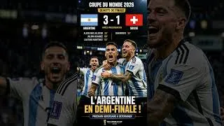 Miniature : 🚨 L'Argentine est en demi-finale de la Coupe du Monde 2026 ! #viral