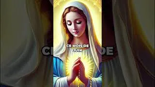 Miniature : Prière : Confie ton mois de Juin à la Vierge Marie ! #shorts