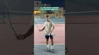 Miniature : ✅ La SOLUTION contre les FAUTES directes ! #tennis #tennisfrance