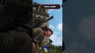 Miniature : Je pensais PAS que la cloche était LÀ... 🔔💀 #SniperElite5 #Shorts