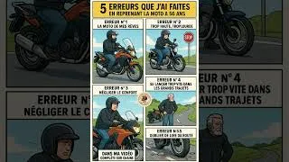 Miniature : Les 5 erreurs que j’ai faites en reprenant la moto à 56 ans