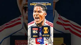 Miniature : Endrick à l'OL est le transfert de l'hiver 🦁 #football  #ligue1 #vigilente