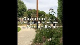 Miniature : Ouverture de la première partie rénovée du parc de Bécon - Ville de Courbevoie