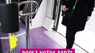 Miniature : Carte de paiement sans contact // Divia mobilités tram