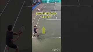 Miniature : Slice à la #Federer et retournement de situation #tennis #blogtennisconcept #tennistactics