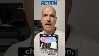 Miniature : Réponse aux commentaires : le plafonnier ventilateur d’action ne fait pas de bruit !