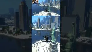 Miniature : La statue de l'hilarité 🗽🌨❄️ #gta #gta4 #libertycity