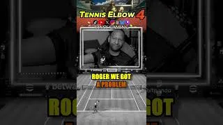 Miniature : 😣 ROGER we got a problem... #tenniselbow4 #vinsygaming #indiegame #shortmoments #tennis
