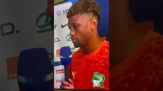 Miniature : 🛑SPORT🇨🇮: Hamad Diallo après le match France/Côte d’ivoire.