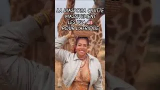 Miniature : La diaspora quitte✈️ massivement les USA🇺🇸 pour l'Afrique