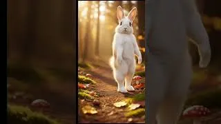 Miniature : Vous n'avez jamais vu un lapin danser comme ça ! 💃 #shorts #cute #lapin