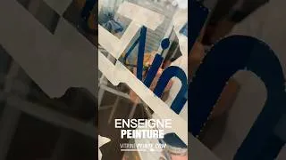 Miniature : 🎨 Lettrage & Enseigne peinture retro Vintage /  #signpainting