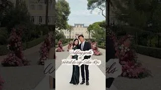 Miniature : A Luxury Wedding That Felt Like a Movie 🎬 #shorts #hotelducapedenroc
