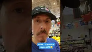 Miniature : Ça arrive aussi souvent que ça... ⁉️😳 #wtfmoment #supermarché #caddie