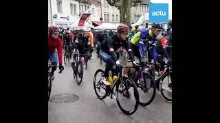 Miniature : Tour du jura 2023. Départ de Poligny