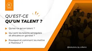 Miniature : Les talents au Sénégal 💫