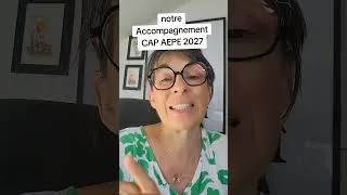 Miniature : notre formation AEPE  2027ACCOMPAGNEMENT 8 mois #capaepe #aepe