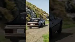 Miniature : Porsche 944 Crash #crash #porsche #beamngdrive #shorts