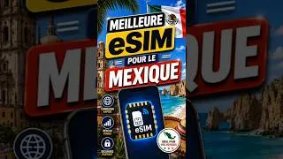 Miniature : Meilleure eSIM pour le Mexique 🇲🇽 (internet dès votre arrivée)