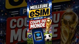 Miniature : Meilleure eSIM pour la Coupe du Monde 2026 ⚽🌎