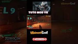 Miniature : ROBOCOP Rogue City MOD VR  #vrgaming #shorts