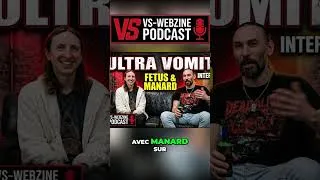 Miniature : ULTRA VOMIT - Le passage à l’Élysée devant Macron #UltraVomit #Fetus #Manard #VSWebzine #shorts