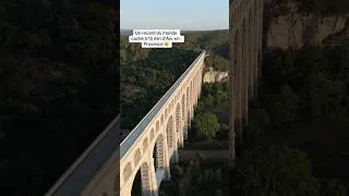 Miniature : l’Aqueduc de Roquefavour, 83 mètres de hauteur. C’est le plus grand aqueduc en pierre de la PLANÈTE
