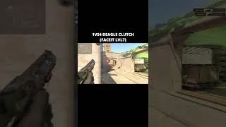 Miniature : FACEIT 1vs4 DEAGLE CLUTCH! (w/Voicecoms) #gaming #cs2 #highlights