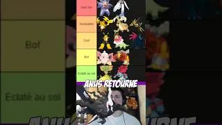 Miniature : Méga Évolution Pokémon Légendes ZA Tier list #shorts #pokémon #tierlist