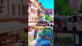 Miniature : #vacation #travel #annecy Beautiful Alpine Lake Town😍
