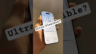 Miniature : WOW ! L'iPhone Air est ULTRA-FLEXIBLE ! 😮 #Shorts