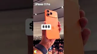 Miniature : Le PRIX de l'iPhone 17 est une SURPRISE ! 😲 #shorts de #iphone17 #apple #tech