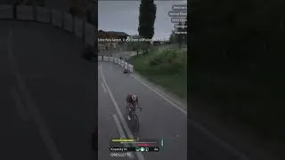 Miniature : La chute la plus nulle de l'histoire 👎 #tourdefrance #cycling #gaming
