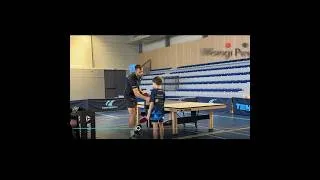 Miniature : Pause défi 🏓 #tennisdetable #tabletennis