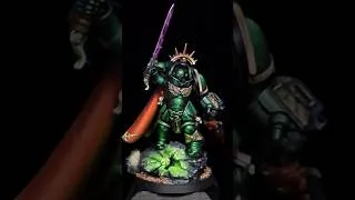 Miniature : Captain Space Marines NMM #warhammer40k #miniaturepainter
