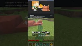 Miniature : “Lustrer, frotter” en quelques secondes ! 🏆 | Minecraft Bedrock 100%