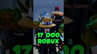 Miniature : COMMENT J'AI GAGNER 17K ROBUX EN 5 MINUTES |  #roblox #bloxfruits