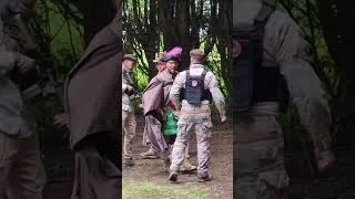 Miniature : vision d un prisonnier en airsoft #airsoft #roleplay #thepact