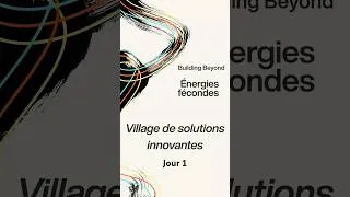 Miniature : Ce qui se passe entre les conférences ? Des solutions qui prennent la parole | Building Beyond 2026