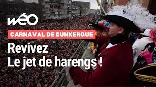Miniature : Carnaval de Dunkerque 2025 : revivez le traditionnel le lancer de harengs