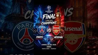 Miniature : PSG vs Arsenal | Finale Ligue des Champions 2025/2026