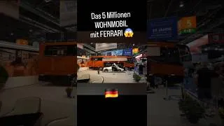 Miniature : Das 5 Mio. € Wohnmobil mit Ferrari #wohnmobil #campinglife #camping #funny