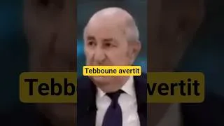 Miniature : tebboune avertit #shorts #viral #viralshorts #tebboune