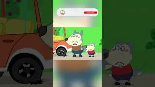Miniature : Et si wolfoo était adopté par une famille chamois ? #Shorts #cartoon #forkids #dessinanimé