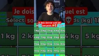 Miniature : Je DOIS deviner SON POIDS pour Gagner 🤣💀(c’est hilarant)