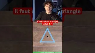 Miniature : Il FAUT dessiner le Triangle PARFAIT pour Gagner 🤣🖍️(c’est drôle)