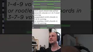 Miniature : Extended chords with only 3 voices - June Challenge #27