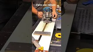 Miniature : Gabarit de défonceuse pour rainure